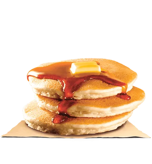 Calorie content BURGER KING, pancakes. Chemical composition and nutritional value.