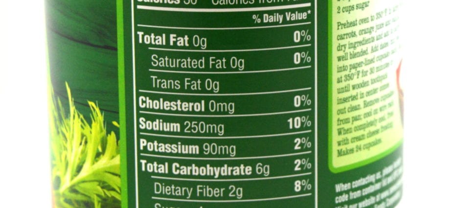 Calorie content Carrots, canned, dry product without marinade. Chemical composition and nutritional value.