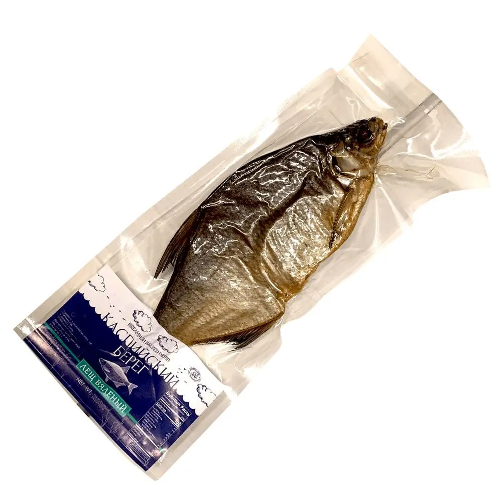Calorie content Caspian salted bream. Chemical composition and nutritional value.