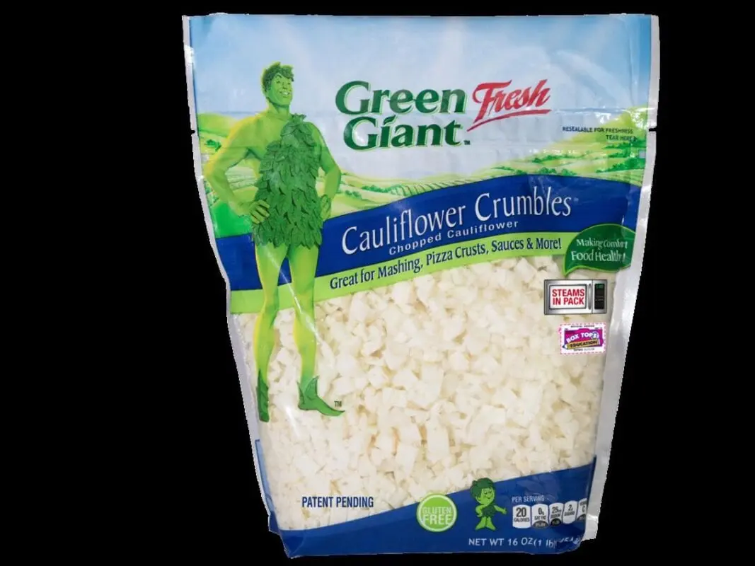 Calorie content Cauliflower, frozen, boiled, with salt. Chemical composition and nutritional value.