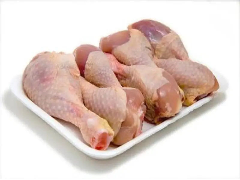 Calorie content Chicken, broilers, drumsticks, only meat, baked. Chemical composition and nutritional value.