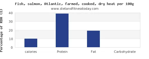 Calorie content Chum, a dry product without marinade with bones. Chemical composition and nutritional value.