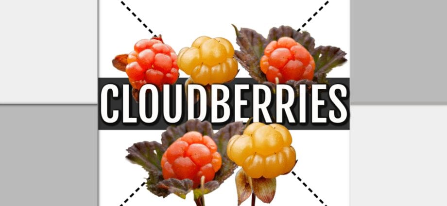 Calorie content Cloudberry (Alaska). Chemical composition and nutritional value.