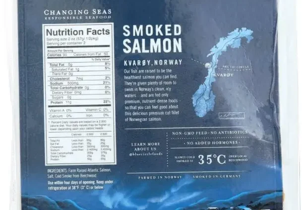 Calorie content Cold smoked sea perch. Chemical composition and nutritional value.