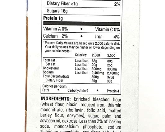 Kandungan kalori CONTINENTAL MILLS, KRUSTEAZ Campuran almond dengan biji poppy, dengan perasa buatan, keringkan. Komposisi kimiawi dan nilai gizi.