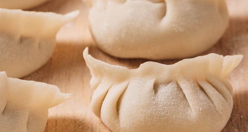 Calorie content Dough for dumplings. Chemical composition and nutritional value.