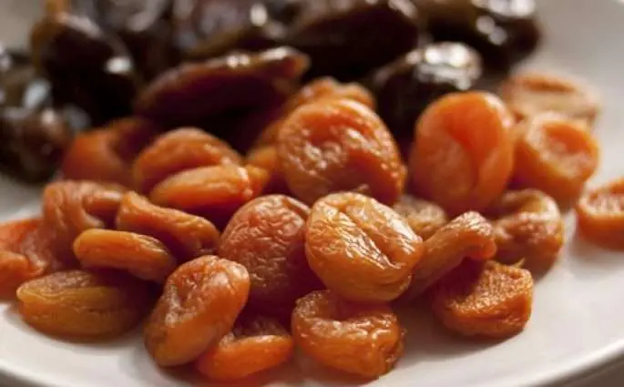 Calorie content Dried apricots. Chemical composition and nutritional value.