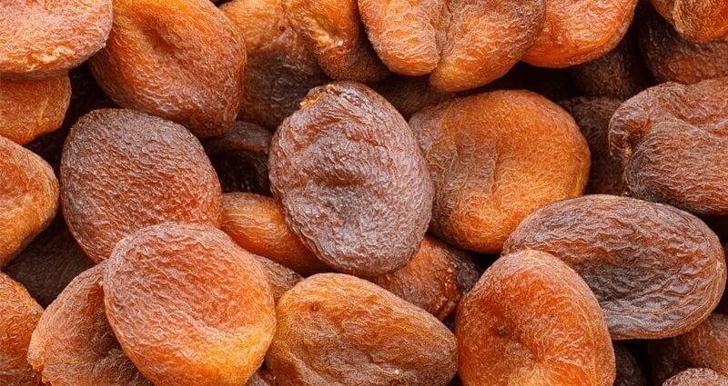 Calorie content Dried apricots (dried apricots without pits). Chemical composition and nutritional value.