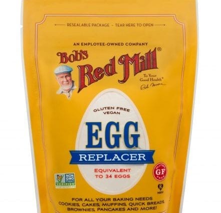 Calorie content Egg substitute, powder. Chemical composition and nutritional value.
