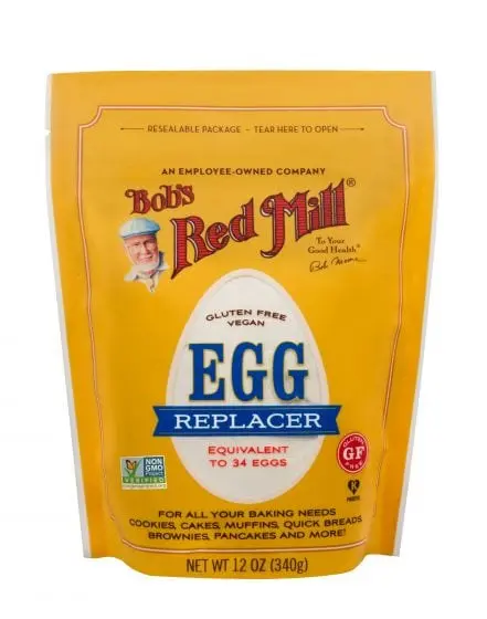 Calorie content Egg substitute, powder. Chemical composition and nutritional value.