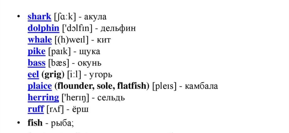 Calorie content Flounder-ruff. Chemical composition and nutritional value.