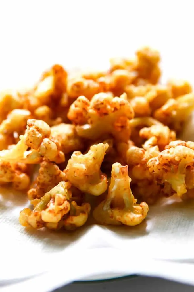 Calorie content Fried cauliflower at 1-238. Chemical composition and nutritional value.