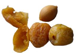 Calorie content Ginkgo nut, dried. Chemical composition and nutritional value.