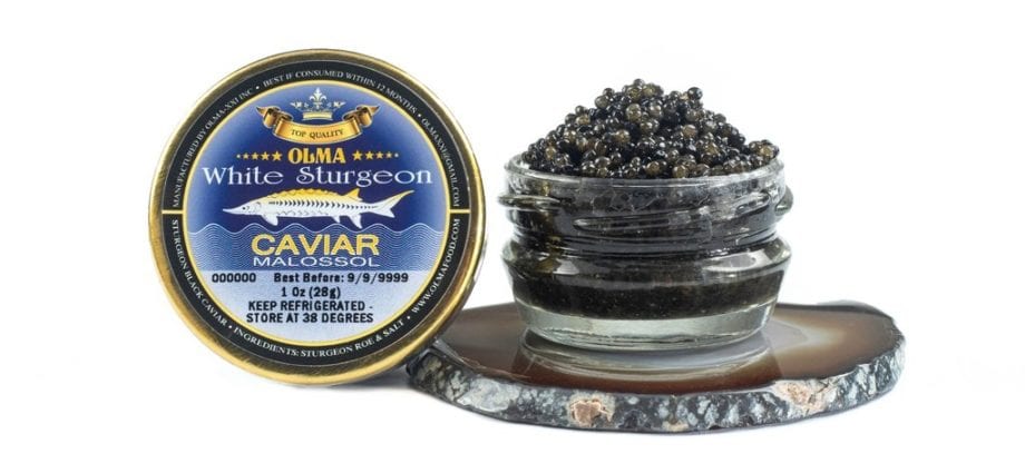 Calorie content Grained sturgeon caviar, salted. Chemical composition and nutritional value.