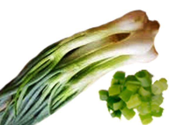 Калорійність зеленої цибулі з насіння (включаючи зелень і молоді цибулини). Хімічний склад і харчова цінність.