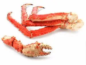 Calorie content Kamchatka crab, raw. Chemical composition and nutritional value.