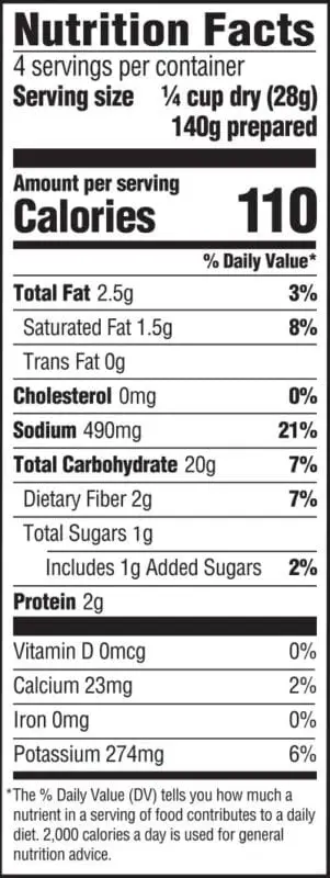 Calorie content Mashed potatoes 1-208. Chemical composition and nutritional value.