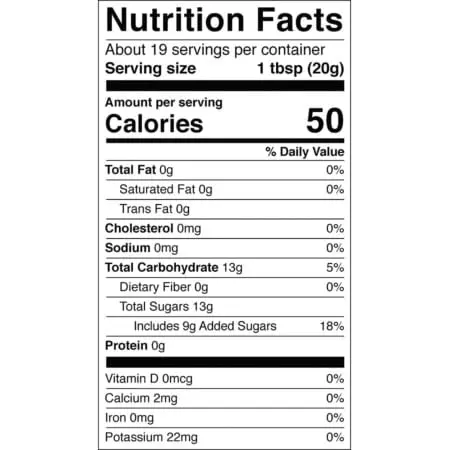 Calorie content Muscat color, ground. Chemical composition and nutritional value.