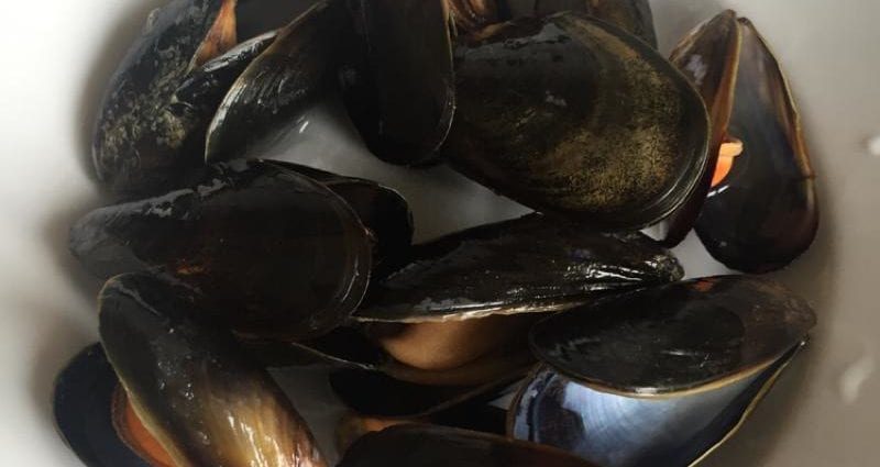 Calorie content Mussel is blue, raw. Chemical composition and nutritional value.