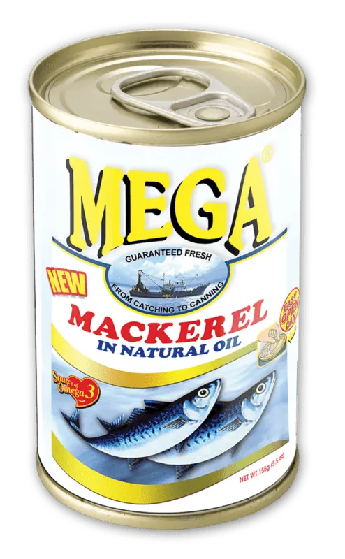 Calorie content Natural mackerel. Canned food. Chemical composition and nutritional value.