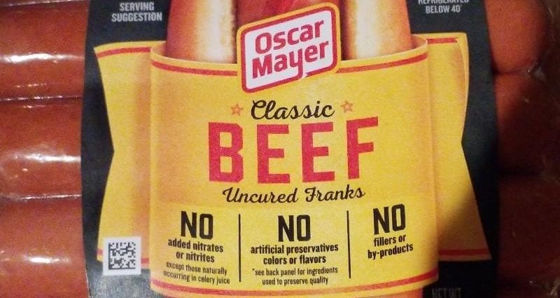 Calorie content Oscar Mayer (Oscar Mayer), ham, honey, with the addition of water. Chemical composition and nutritional value.