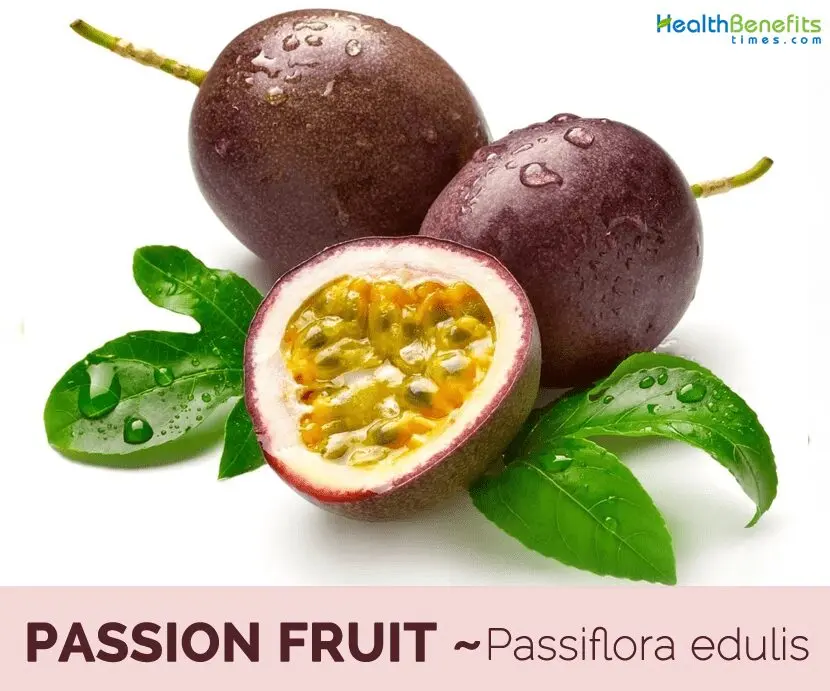 Calorie content Passion fruit (purple granadilla). Chemical composition and nutritional value.