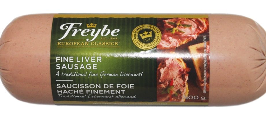 Calorie content Pate, liver sausage. Chemical composition and nutritional value.