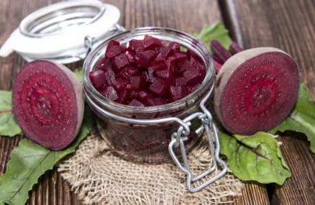 Calorie content Pickled beets. Chemical composition and nutritional value.