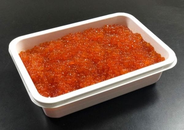 Calorie content Pink salmon caviar is granular, salted. Chemical composition and nutritional value.