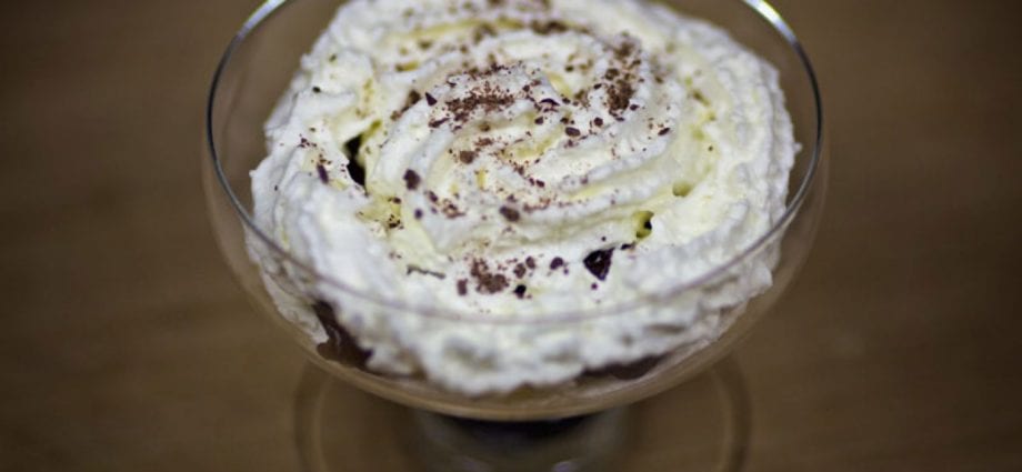 Calorie content Prunes with whipped cream 2-116 each. Chemical composition and nutritional value.