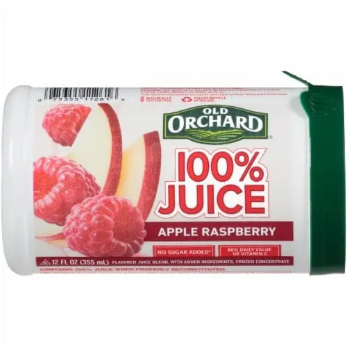 Calorie content Raspberry juice concentrate. Chemical composition and nutritional value.