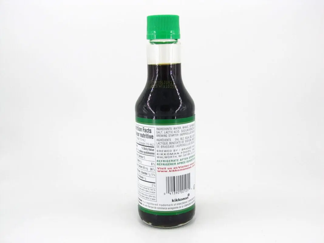 Calorie content Soy sauce, low in nartia. Chemical composition and nutritional value.