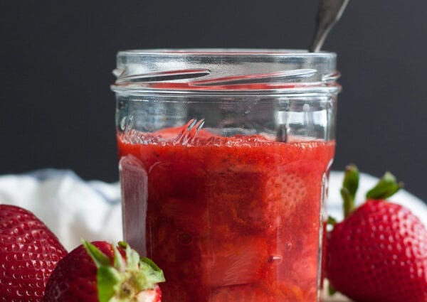 Calorie content Strawberry compote, canned strawberries in sugar syrup. Chemical composition and nutritional value.