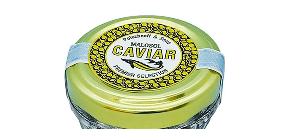 Calorie content Sturgeon caviar pressed, salted. Chemical composition and nutritional value.