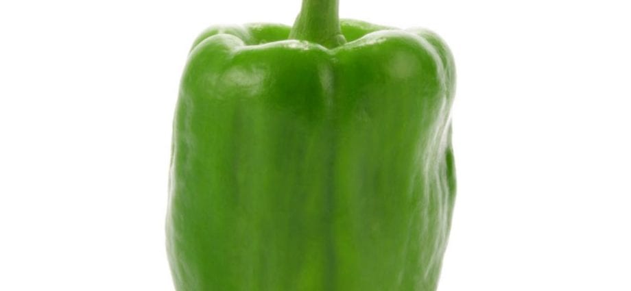 Caloriegehalte Zoete groene paprika, gehakt, bevroren, gekookt, zonder zout. Chemische samenstelling en voedingswaarde.