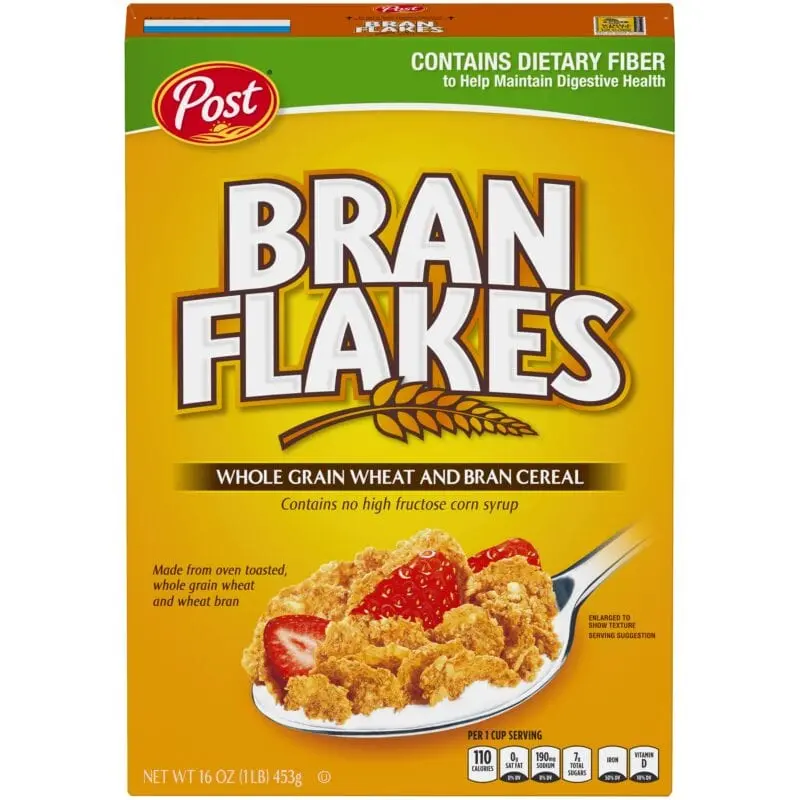 Calorie content Wheat flakes. Chemical composition and nutritional value.