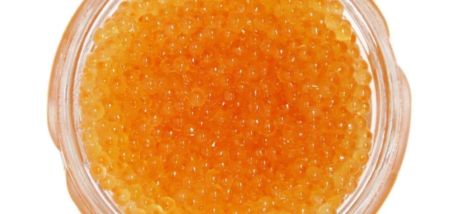 Calorie content Whitefish caviar, fresh. Chemical composition and nutritional value.