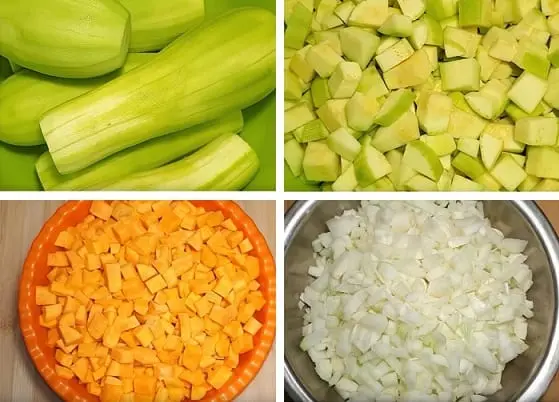 Calorie content Zucchini caviar 1-92. Chemical composition and nutritional value.