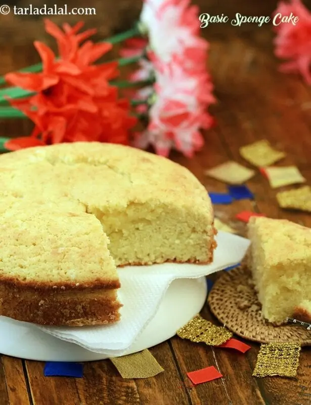 Calorie content Sponge cake made from dry mix. Chemical composition and nutritional value.