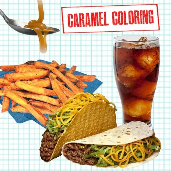 Calorie Fast food, tacos. Chemical composition and nutritional value.