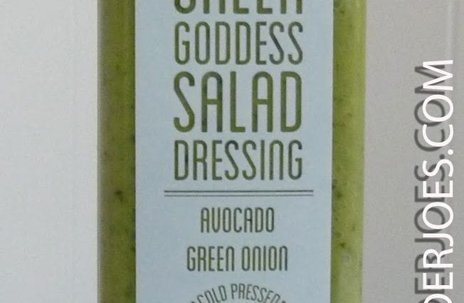 Calorie Green Goddess Salad Dressing. Chemical composition and nutritional value.