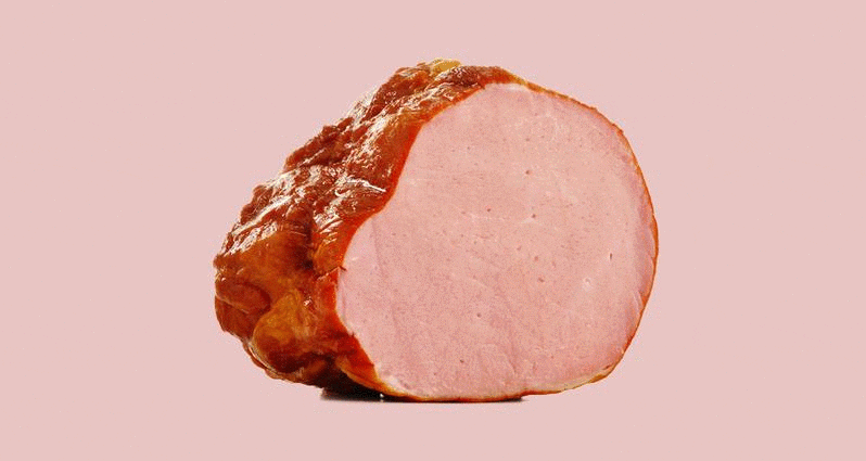 Calorie Ham is special. Chemical composition and nutritional value.