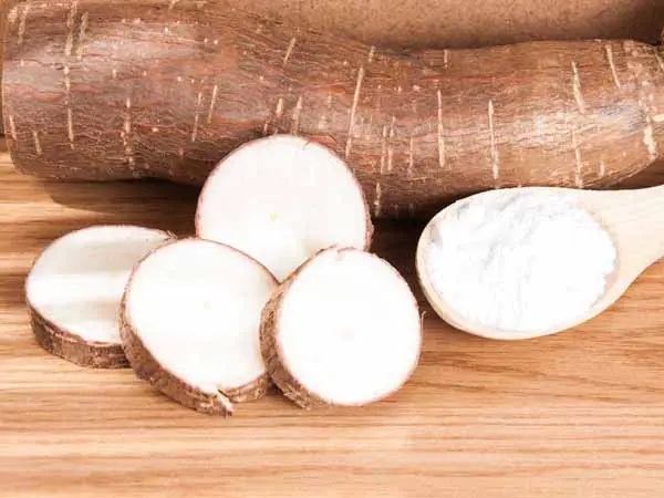 Calorie Manioc, raw. Chemical composition and nutritional value.