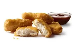 Calorie McDONALD&#8217;S, “Chicken McNUGGETS”. Chemical composition and nutritional value.