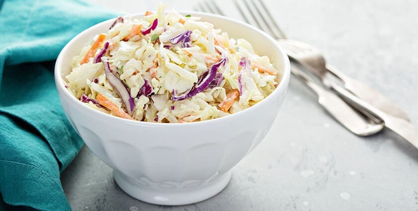 Calorie POPEYES, cabbage salad. Chemical composition and nutritional value.