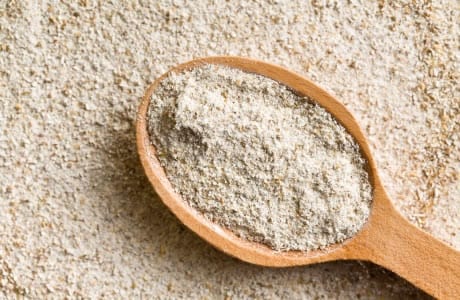 Calorie Sesame flour, fat-free. Chemical composition and nutritional value.