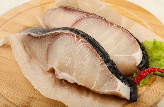 Kalorienhai aller Art, gekocht, in Semmelbröseln gebraten. Chemische Zusammensetzung und Nährwert.