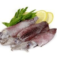 Calorie Squid, all types, raw. Chemical composition and nutritional value.