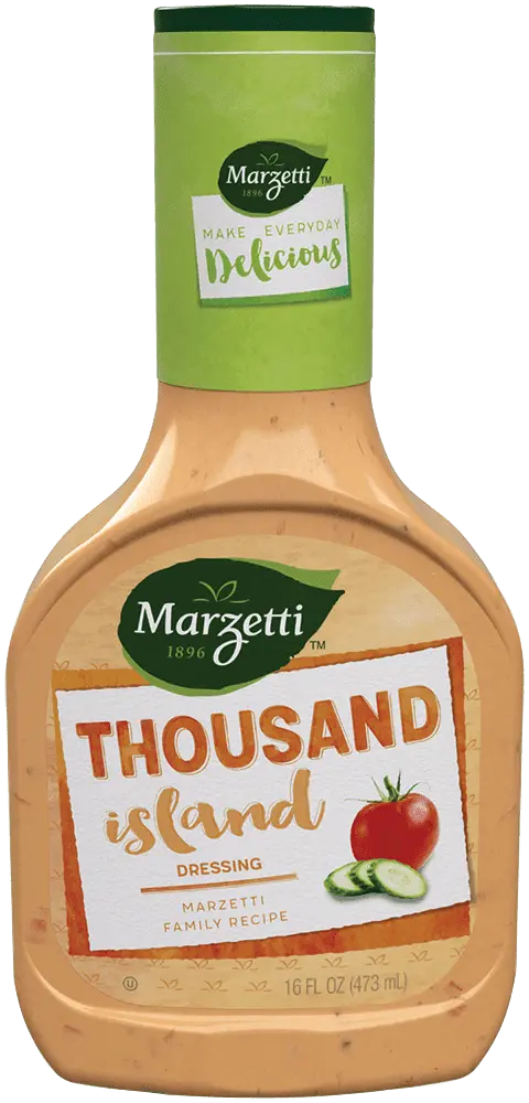 Calorie Thousand Island Salad Dressing, Purchased. Chemical composition and nutritional value.