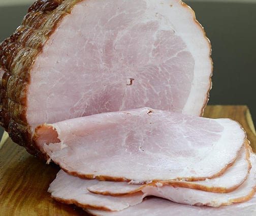 Calorie value Boiled Tambov ham. Chemical composition and nutritional value.